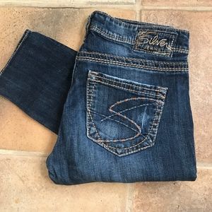 Silver Kelli Relaxed Skinny